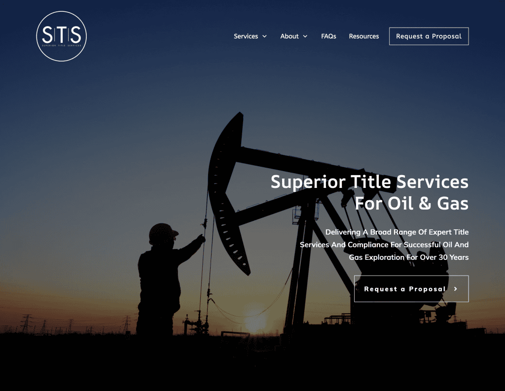 Oil & Gas Mapping Services | Superior Title Services